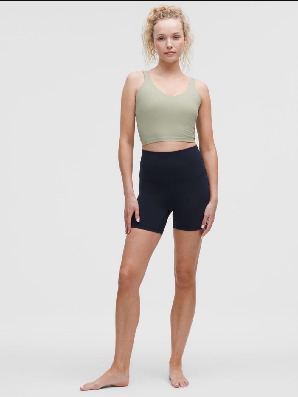 Lululemon Fog Green Tank Top